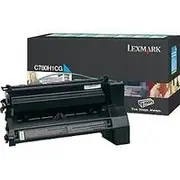 Lexmark C780H1CG CYAN (PREBATE)TONER YIELD 10,000 PAGES FOR C780
