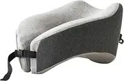 [Generic] Daseeme U-Shaped Pillow Memory Foam Travel Pillow Travel Neck Pillow Portable Memory Foam Neck Support Pillow Airplane U-Shaped Neck Support Cushion Soft Lightweight Comfortable Pillow