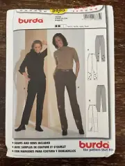 Burda 8885 UNCUT Sewing Pattern, Misses' Pants, Size 6-16