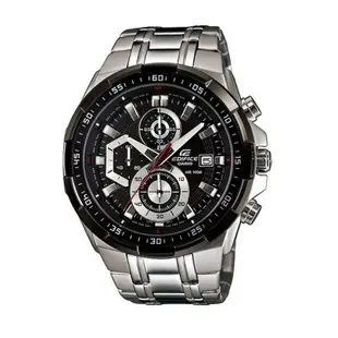EDIFICE 卡西歐大廈計時碼表 EFR-539 系列不銹鋼男士手錶 / Jam Tangan Lelaki