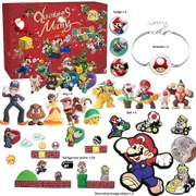Super Mario Cartoon Character Theme 24-Day Advent Calendar - Kids Christmas Surprise Gift