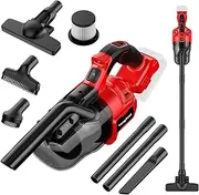 [TengXcel] Cordless Vacuum Cleaner for Milwaukee 18V Battery, Handheld Vacuum Cleaner for Home Car Hardwood Floor Carpet, Portable Shop Vacuum with Washable HEPA Filter(No Battery)