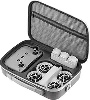 REYGEAK for DJI NEO Carrying Case,Waterproof Hard Case for DJI NEO Drone Aceessories,Porable Travel Storage Bag Combo with Remote Controller/Battery Ports.