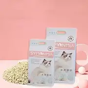 Natural Environmentally Friendly Plant Fibres Composite Activated Carbon Cat Litter Tofu Cat Litter Flushable Cat Clumping Litter (6L)