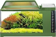 Fish Tank Kit,Fish Tank with Filter and Light - Smart Filtration System Temperature Monitoring Kit for Betta Guppy Shrimp Jellyfish, Home Decorations