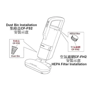 適用IRIS OHYAMA除塵蟎機吸塵器IC-FAC2 IC-FAC3副廠集塵袋+HEPA空氣濾網濾芯