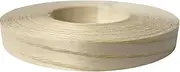 Preglued American White Ash Wood Veneer Edging, Plywood Edge Banding, Flexible Wood Tape, Iron on Easy Application Veneer Edging with Hot Melt Adhesive Back (2.2cmx15m)
