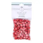 Spellbinders Wax Beads - Coral, WS-079