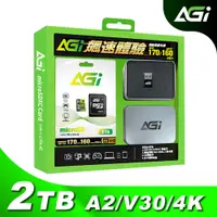 在飛比找蝦皮商城優惠-AGI 亞奇雷 microSDXC UHS-1 U3 V30