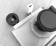 3d printed WillTravel Viewfinder for the WillTravel camera buyer, stand alone