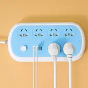 6 Outlet Surge Protected USB Power Board Charger Powerboard Charging Port Plug
