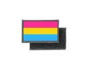 Flag patch printed badge country pansexual