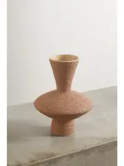 [MARLOE MARLOE] MARLOE MARLOE - + Net Sustain Stevie Glazed Ceramic Vase - Beige - One size One size Neutrals