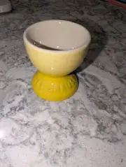 Le Creuset Egg Cup Soleil Yellow NEW