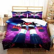 v464 Bed Sheets Goldorak Grendizer UFO Robot Bedding Set,Duvet Cover Bed Set Quilt Cover Pillowcase,King Queen Twin Size Boy Girl Adult 3-Piece Beddin