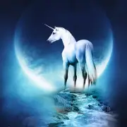 Unicorn Moon - CANVAS or PRINT WALL ART