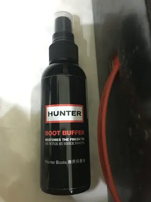 正品二手 Hunter Boots 黑 霧面 中短靴（含保養油）免運