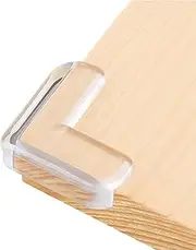 12 Pack Corner Protector for Baby, Clear Furniture Corner Guard & Edge Safety Bumpers for Table Edges & Sharp Corners - Baby Proofing (L Shape)