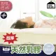 【BOSS BEDDING 小老闆寢具】單人3尺100%純天然乳膠厚墊10公分(折疊床｜雙層床｜薄床墊｜宿舍床｜露營床)