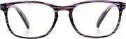 Foster Grant Reading Glasse's Constance, Translucent Purple, 1.50 Magnification