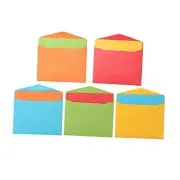 Multi-Colors Premium Mini Set Vintage Italian Pearlescent Cards & Envelopes