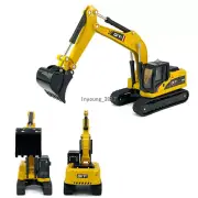 Excavator Toy Digger Construction Vehicle Diecast Engineering Equipment Yellow