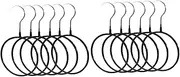 10 pcs Bikini Hanger Scarf Hooks Metal Scarf Hanger Organizer Shawl Hanger Scarf Hanging System Scarf Organiser Belt Hanger Rings Wall Clothes Rack Belt Ring Hanger Hoop Round