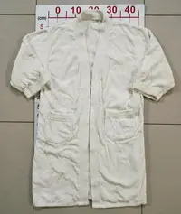 在飛比找Yahoo!奇摩拍賣優惠-【二手衣櫃】KUAN'S LIVING 白色睡袍 白色浴袍 