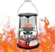 Kerosene Heater, Outdoor Camping Portable Heater with Stainless Steel Mesh Cover, 15㎡ Heating Range, 4.5L Capacity, 18-19H Burning Time, Safe and Energy Saving, for Camping Garden Balcony Cooking