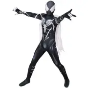 Black SYMBIOTE Spiderman Jumpsuit Spider-man Cosplay Costume Halloween Props