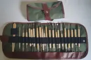 Craft Sculpting Modelling Carving Ceramic Polymer Clay Wax DIY Tools 22 pce Set