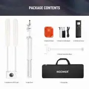 NEEWER Esthetician Light with Phone Holder & Travel Bag Kit BH40B