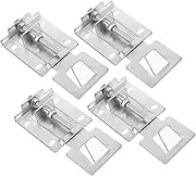 MUSISALY Adjustable Range Hood Support Brackets Sets of Hood Cowl Mounts Floating Plate for Commercial Systems