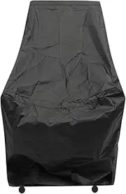 Bzocio Waterproof Chair Cover Outdoor High Back Patio Stacking Furniture