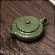 Handmade Zisha Teapot 150ml Antique Yixing Purple Clay Teapot, Raw Ore Green Mud Filter Tea Infuser, Handmade Beauty Tea Pot, Chinese Zisha Teaware China Yixing Teapot