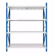 2M(L) x 0.6M(D) x 2M(H)Garage Storage Warehouse Shelving Racking Metal a-2020BG