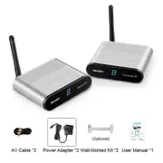 Wireless Audio Video Transmitter Receiver Sender Stereo Tv Av220 2.4g-eu -l28