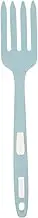 Cabilock Ergonomic Dinner Fork Large Salad Mixing Fork Silicone Fork Non-Slip Scald Proof Odorless for Home Cooking