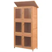 Andala Pets Animal Rabbit Cage 6 Rooms