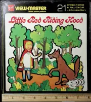 Little Red Riding Hood 8"x8" 3D View-Master 3 Reel Packet Folder SEALED NB420E
