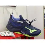 慶豐體育👟 MIZUNO 美津濃 男鞋 排球鞋 WAVE DIMENSION 藍V1GA224011 藍 中統