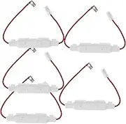Zerodeko 5Pcs Microwave Oven Fuse Holder High Voltage Replacement for Microwave Accessories Compact Design for Easy Use Compatible with Various Microwave Brands Reliable High Pressure