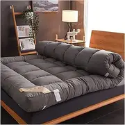 Floor Mattresses,Foldable Roll Up Futon Mattress, Japanese Thick Tatami Mattress,Non-Slip and Breathable, for Home Dormitory (Size : Queen (150x200cm))