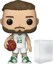 POP NBA: Celtics - Gordon Hayward #42 (White Home Jersey) Funko Vinyl Figure (Bundled with Compatible Box Protector Case), Multicolor, 3.75 inches