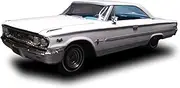 AMT 1/25 Scale 1963 Ford Galaxie 500 XL Advance Customizing Plastic Model Kit