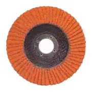 NORTON 125MM 40-GRIT CERAMIC ANGLED FLAP DISC - BLAZE - U K BRAND
