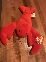 Rare Retired Ty Beanie Baby Pinchers 4026 PVC Pellets