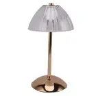 LED Crystal Desk Lamp Touch Control Bedside Table Lamp For Bedroom Restaurant HG