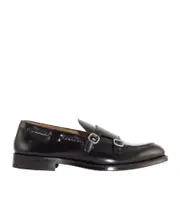 Doucal's Double Buckle Flat Shoes 44,45,40,41.5,41,42,43 black