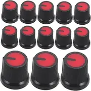 ERINGOGO 50pcs Volume Amplifier Knob Set for Electric Guitar Blossom Design Potentiometer Control Knobs for Bass Guitar Parts
